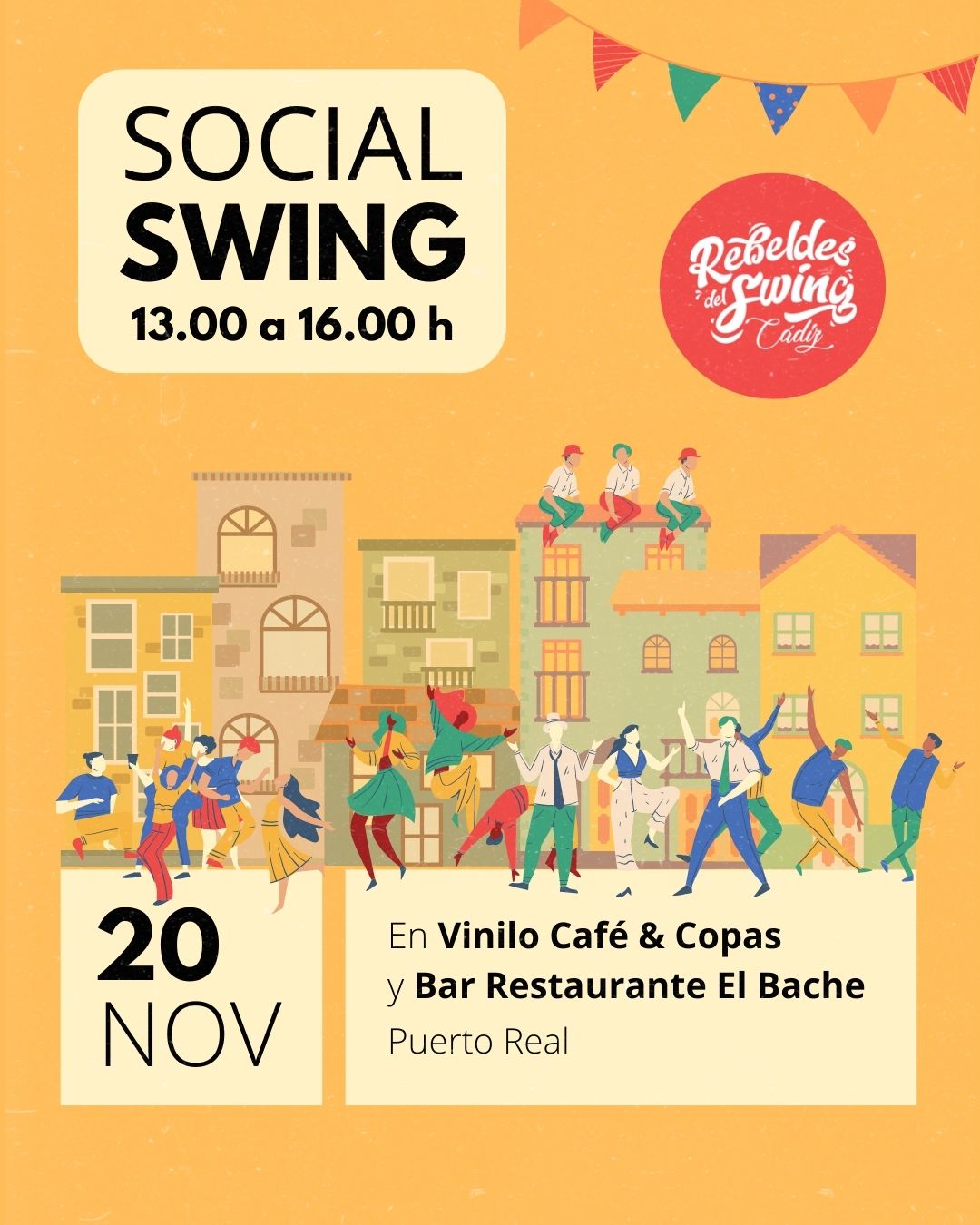 Fiesta baile Swing en Puerto Real