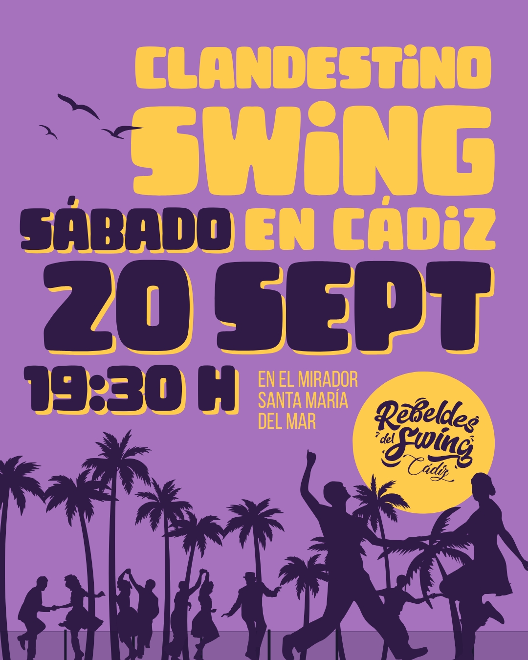 Clandestino Swing en Santa María del Mar Cádiz